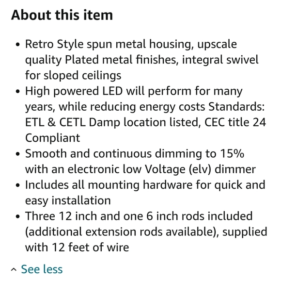 NWT Pendant Light - Picture 10 of 14